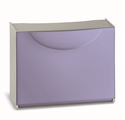 TERRY HARMONY BOX H WHITE Scarpiera in plastica - Capacità 3 paia -  Bianco/Grigio