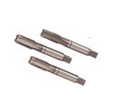 Immagine di Serie di 3 maschi HSS-E a mano TA1601, DIN 352, tolleranza ISO 2 6H, specifici per acciai inossidabili